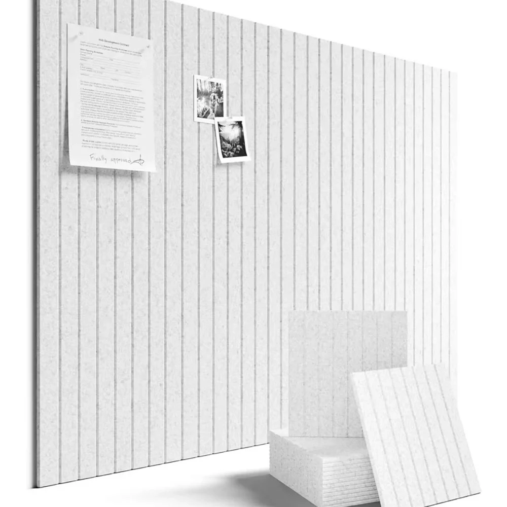 Gray Felt 12 Pack Cork Boards